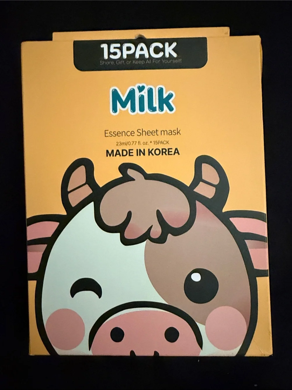 Doris 15 pack Milk Essence Face mask